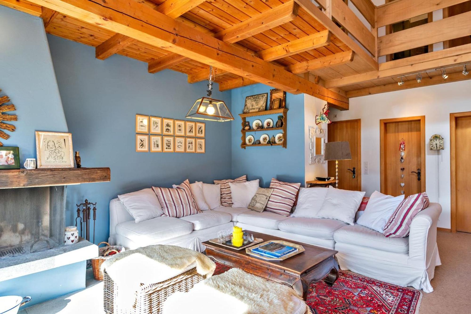 Apartamento Chesa Panorama B - La Punt Exterior foto