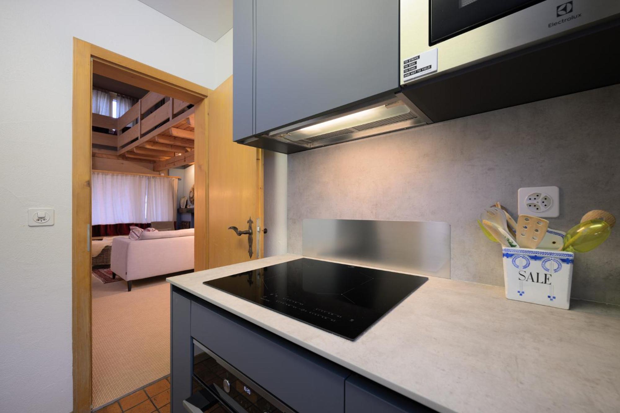 Apartamento Chesa Panorama B - La Punt Exterior foto